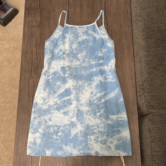 Blue/Aztec Pattern Flying Tomato Dress - Picture 7 of 9